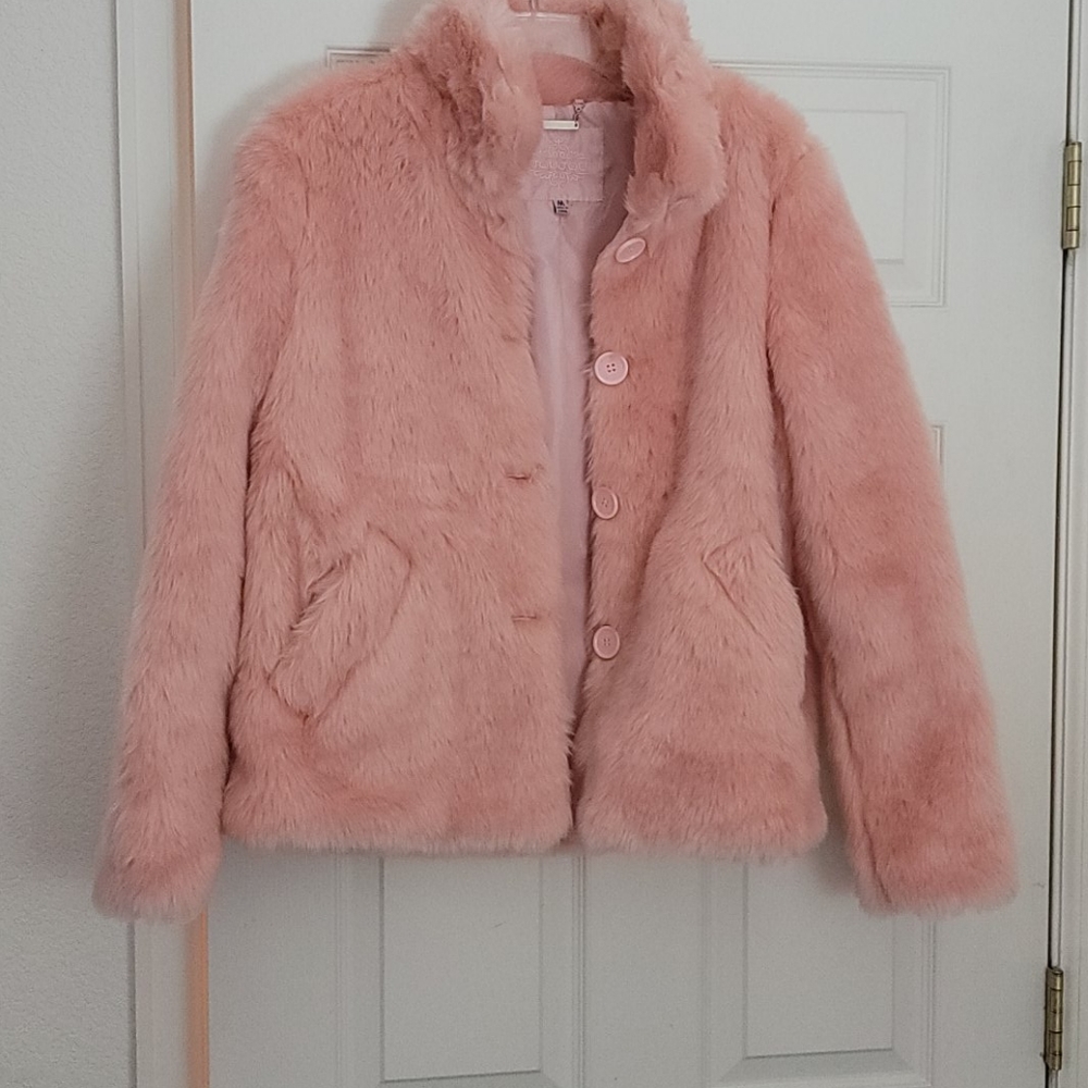 JOUJOU faux fur coat